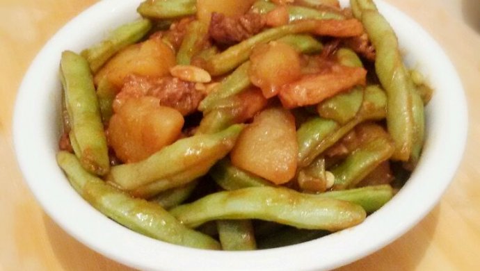 土豆炖豆角