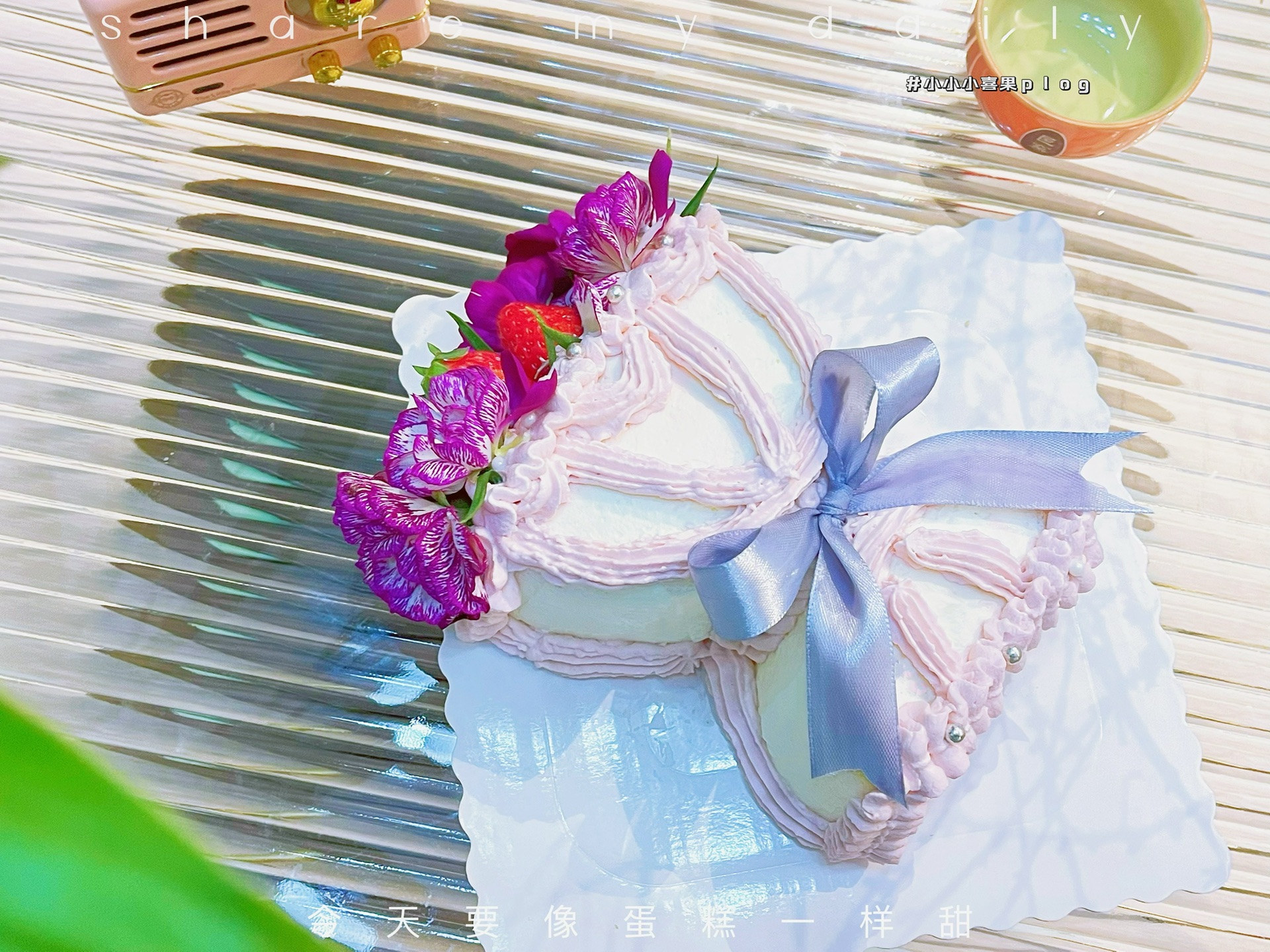 生日花束+蛋糕配套 Flower+ Cake Bundle Set 07 – Online Florist Johor