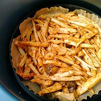 #刘畊宏女孩减脂饮食#空炸杏鲍菇的做法图解5