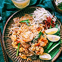 #助力高考营养餐#泰国街头美食—Pathai的做法图解8