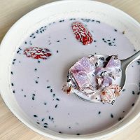 红枣紫薯五黑燕麦粥的做法图解5
