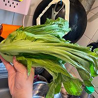 两分钟炒青菜-清炒盖菜的做法图解1