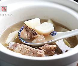 #一口新年味，全家享佳味#清润暖身汤-「水萝卜龙骨汤」的做法