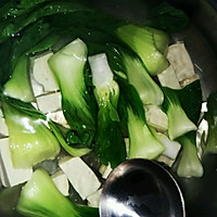 青菜豆腐汤（夏天孕妇开胃汤）的做法图解3