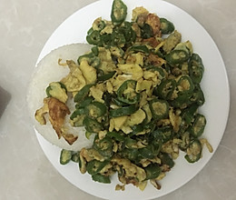 尖椒鸡蛋的做法