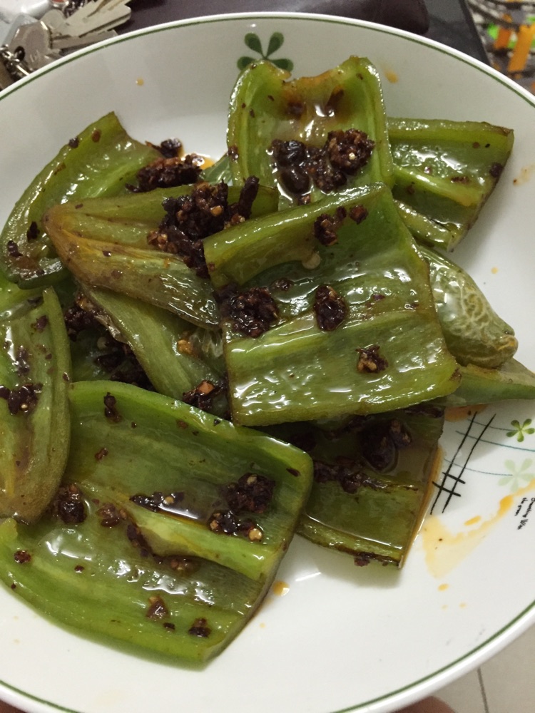 老干妈炒辣椒的做法图解5