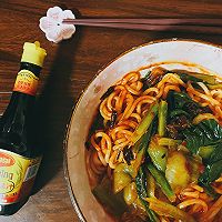 #滴滴鲜香 味道美极#爆辣鲜汁炒米粉的做法图解4