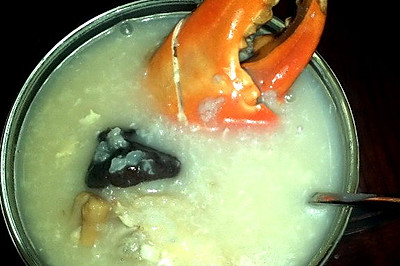 美味蟹粥