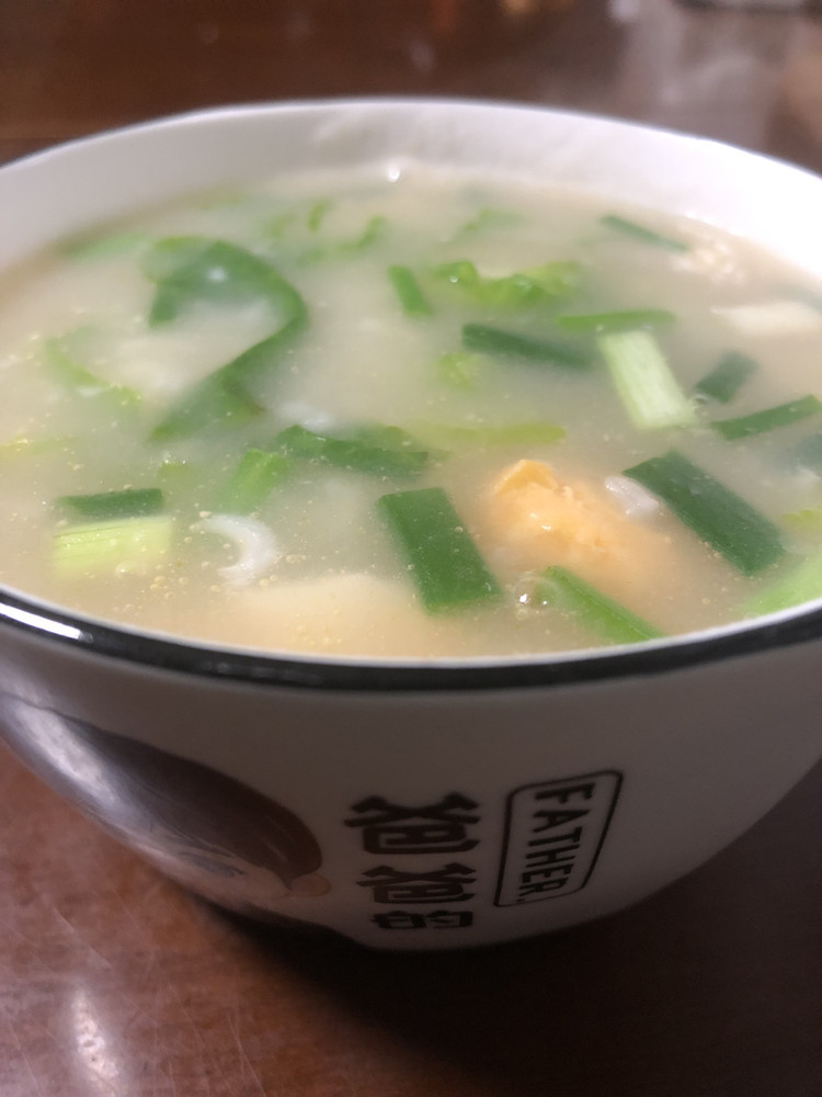 咸蛋粥的做法