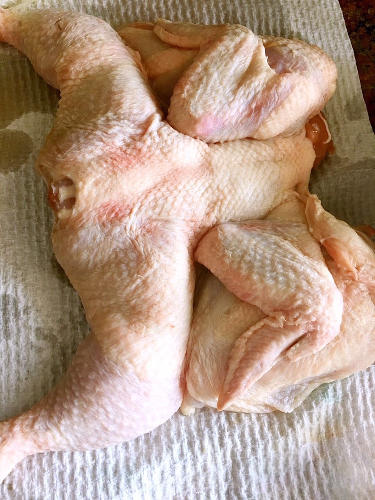 脆皮烤鸡！腌料超级入味哦！的做法图解1