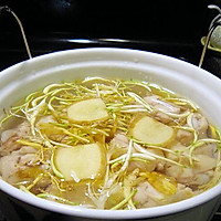 金银花炖鸡汤的做法图解6