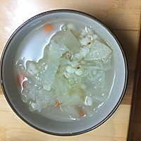银耳雪梨薏米粥的做法图解1