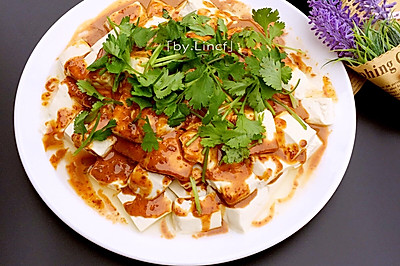 花生酱拌豆腐