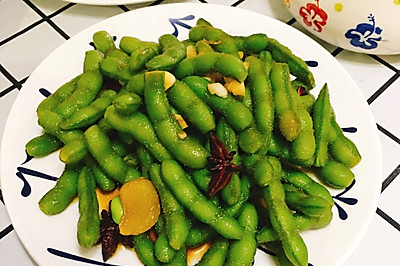 秘制凉拌毛豆