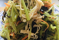 凉拌笋丝的做法