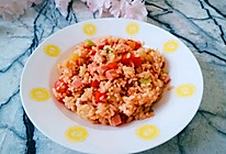 番茄焖饭#快手又营养，我家的冬日必备菜品#的做法