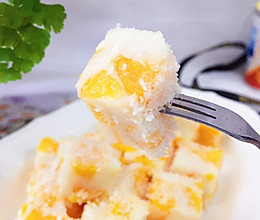 #安佳马苏里拉芝士挑战赛#冰冰凉凉来一口--椰汁芒果冻的做法