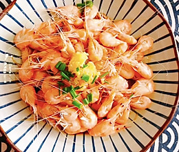 #一学就会快手菜#葱香豉油百米虾的做法