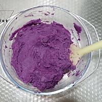 拉丝紫薯仙豆糕#网红美食我来做#的做法图解3