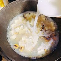 贻贝豆腐汤的做法图解4