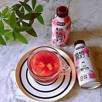 #玩心出道丨夏日DIY玩心潮饮挑战赛#莓汁香桃气泡冰水的做法图解7