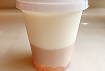 热饮｜鲜奶芋泥蜂蜜西米露的做法