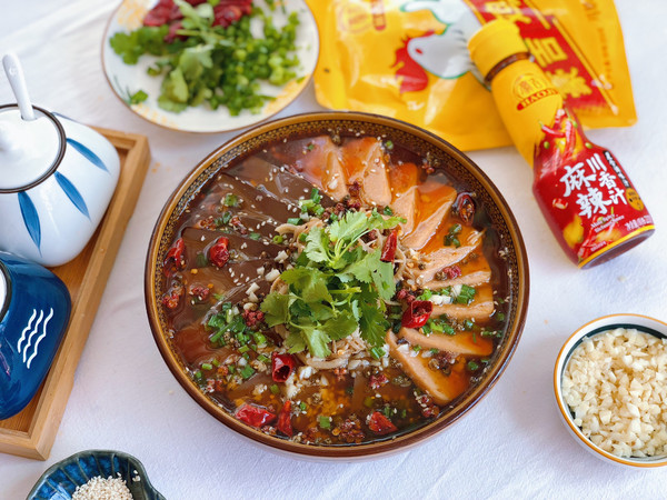 经典川菜，麻辣鲜香～家庭版毛血旺