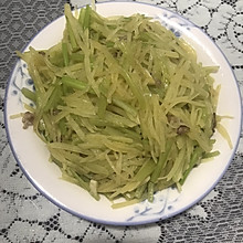 芹菜土豆丝