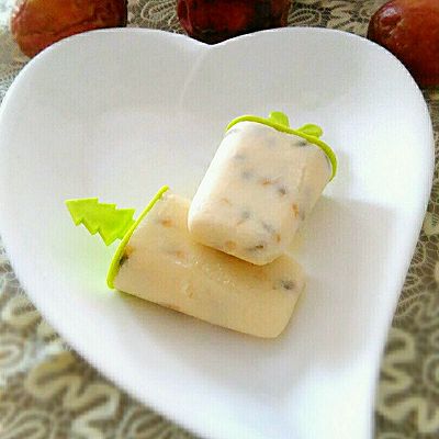 百香果奶香冰棒