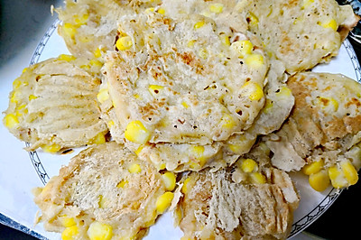金枪鱼玉米松饼