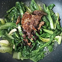 #浓情端午 粽粽有赏#豆豉鲮鱼炒麦菜的做法图解7