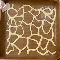 长颈鹿纹奥利奥咸奶油蛋糕卷的做法图解9