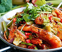 #夏日开胃餐#香锅北极虾的做法