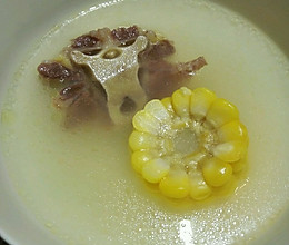 小清新玉米牛尾汤的做法
