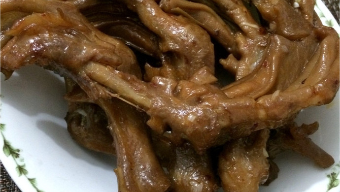 香辣卤鸭爪