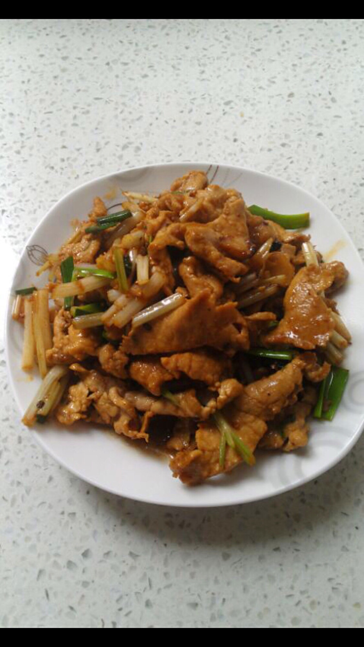 小炒肉片的做法