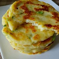 葱香土豆饼的做法图解7