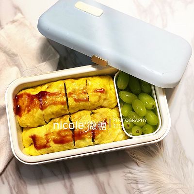週三便當～蔬菜火腿蛋包飯～
