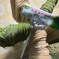 青汁面条的做法图解4