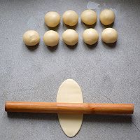 平底锅版榨菜鲜肉月饼的做法图解8