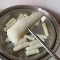 山药蜜豆椰蓉球的做法图解4