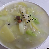 白菜土豆疙瘩汤的做法图解5