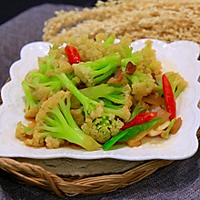 • 干锅花菜• 好吃的秘诀