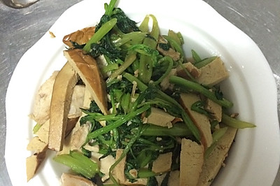 香芹炒豆干