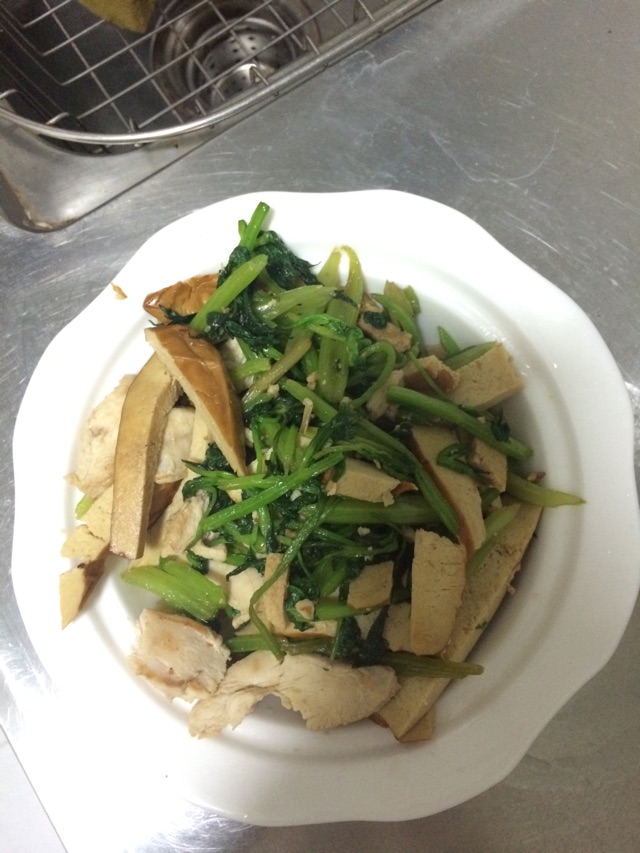 香芹炒豆干