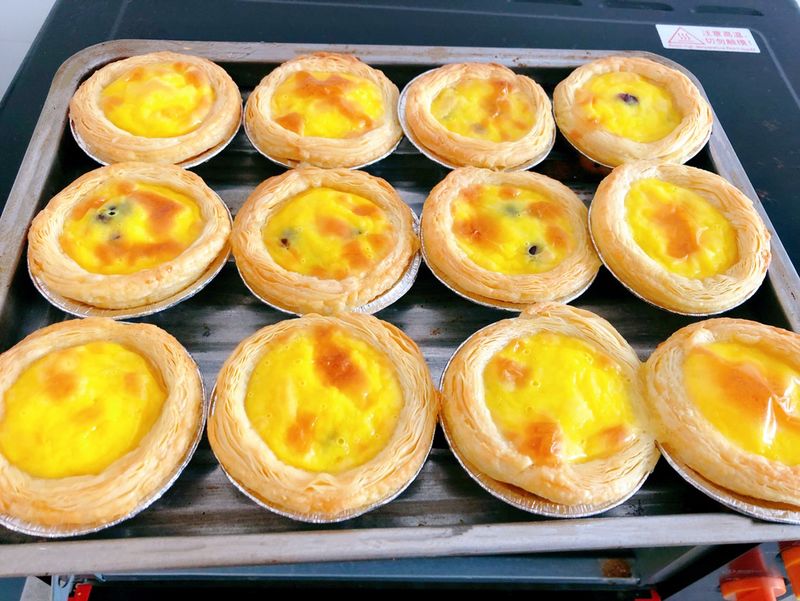 蜜豆黄金蛋挞