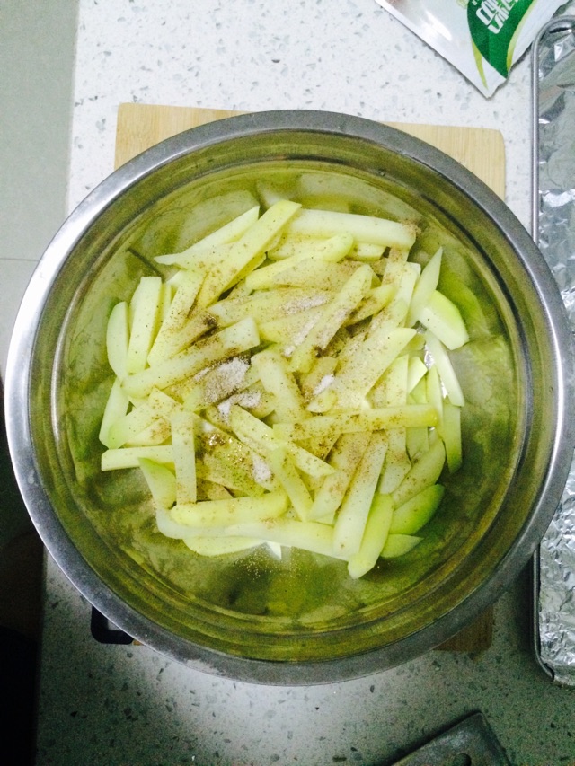 自制薯条的做法图解6