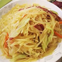快手腊肠土豆丝的做法图解8