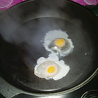 鸡蛋青菜年糕汤#急速早餐#的做法图解4