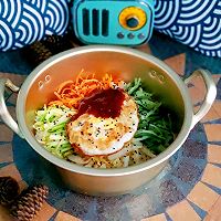 【低脂低卡】韩式石锅拌饭思密达~#味达美年味小馆#的做法图解4